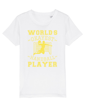 World'S Okayest Handball Player White