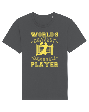 World'S Okayest Handball Player Anthracite