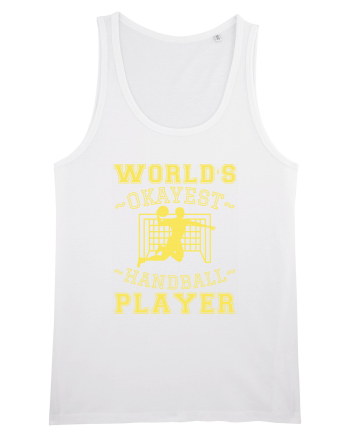 World'S Okayest Handball Player White
