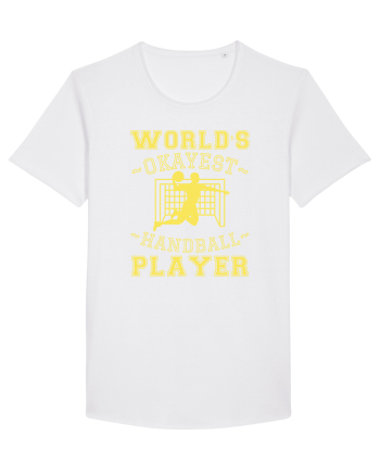 World'S Okayest Handball Player White