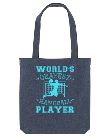 World'S Okayest Handball Player Midnight Blue
