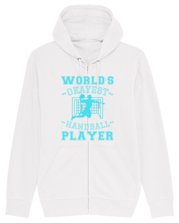 World'S Okayest Handball Player White