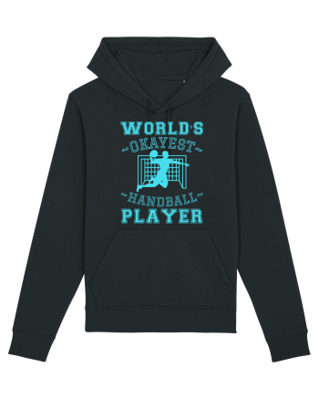 World'S Okayest Handball Player Black