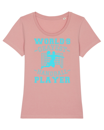 World'S Okayest Handball Player Canyon Pink