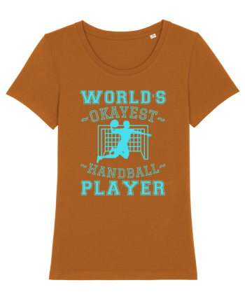 World'S Okayest Handball Player Roasted Orange