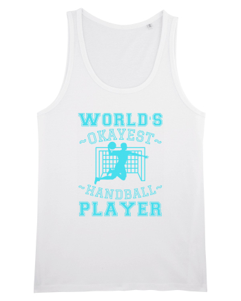 World'S Okayest Handball Player White