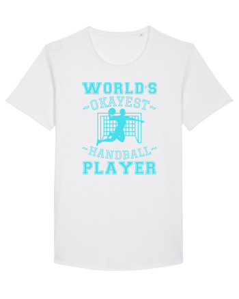 World'S Okayest Handball Player White