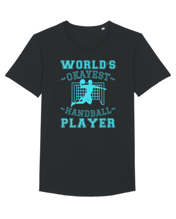 World'S Okayest Handball Player Black