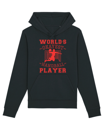 World'S Okayest Handball Player Black