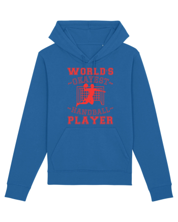 World'S Okayest Handball Player Royal Blue