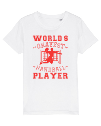 World'S Okayest Handball Player White