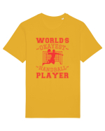 World'S Okayest Handball Player Tricou mânecă scurtă Unisex Rocker