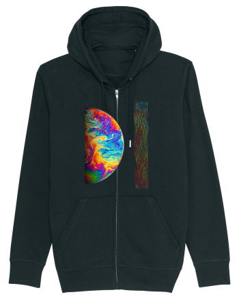 Colorful Planet Black