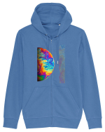 Colorful Planet Hanorac cu fermoar Unisex Connector