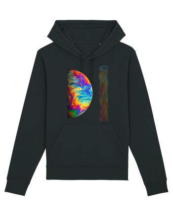 Colorful Planet Black