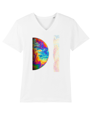 Colorful Planet White