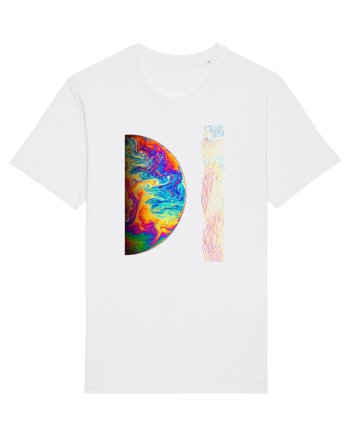 Colorful Planet White