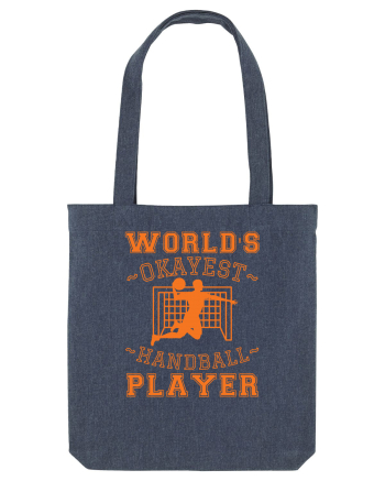 World'S Okayest Handball Player Midnight Blue