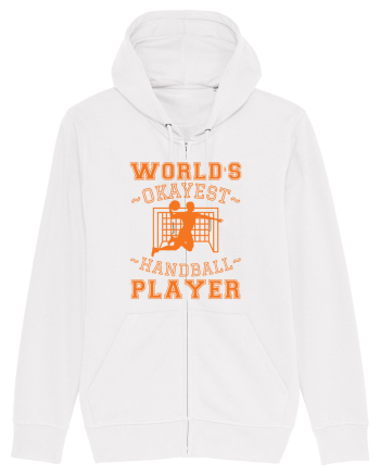World'S Okayest Handball Player White