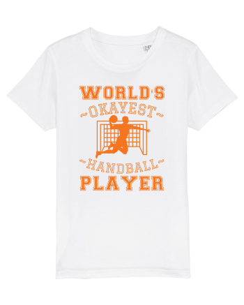 World'S Okayest Handball Player White