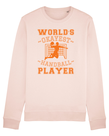 World'S Okayest Handball Player Candy Pink