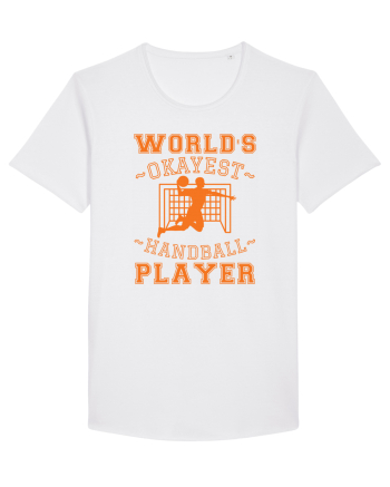 World'S Okayest Handball Player White