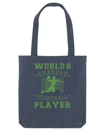 World'S Okayest Handball Player Midnight Blue