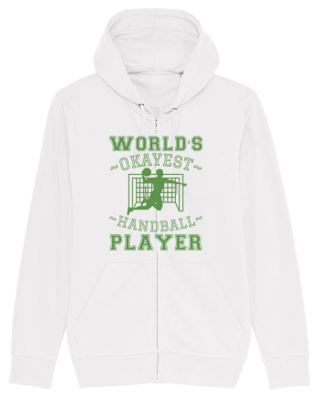 World'S Okayest Handball Player White