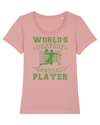 World'S Okayest Handball Player Canyon Pink