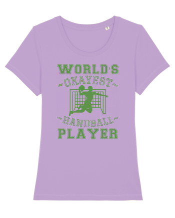 World'S Okayest Handball Player Lavender Dawn