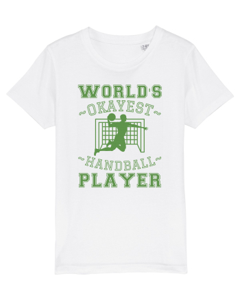 World'S Okayest Handball Player White