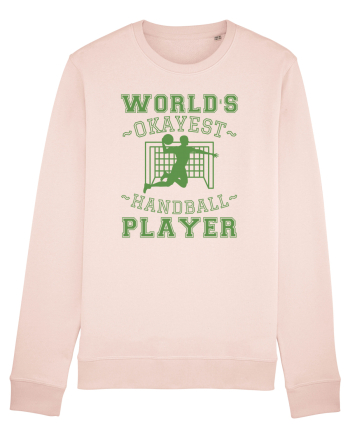 World'S Okayest Handball Player Candy Pink