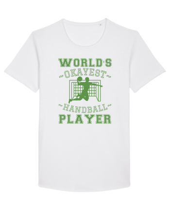 World'S Okayest Handball Player White