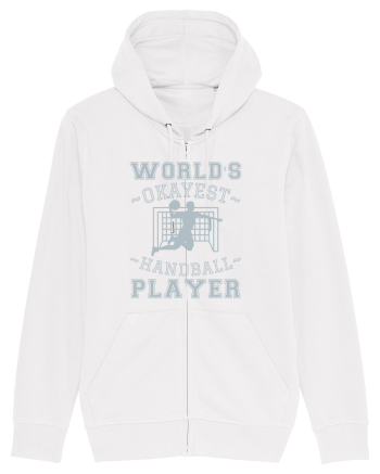 World'S Okayest Handball Player White
