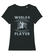 World'S Okayest Handball Player Tricou mânecă scurtă guler larg fitted Damă Expresser