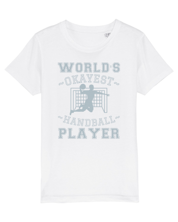 World'S Okayest Handball Player White