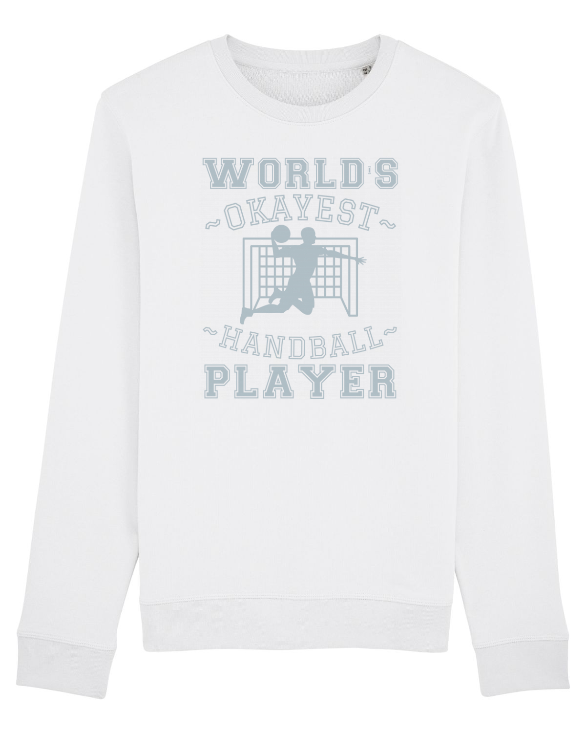 Bluză mânecă lungă Unisex Rise White
