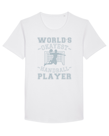 World'S Okayest Handball Player White