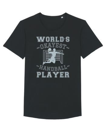 World'S Okayest Handball Player Black