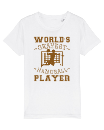 World'S Okayest Handball Player White