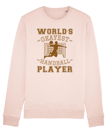 World'S Okayest Handball Player Candy Pink