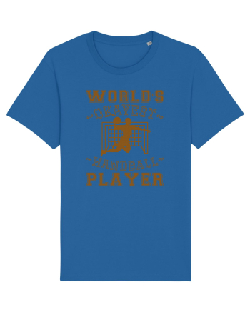 World'S Okayest Handball Player Royal Blue