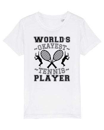 World'S Okayest Tennis Player White