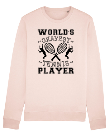 World'S Okayest Tennis Player Candy Pink