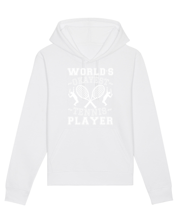 World'S Okayest Tennis Player White