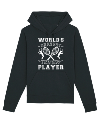 World'S Okayest Tennis Player Black