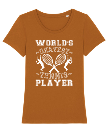 World'S Okayest Tennis Player Roasted Orange