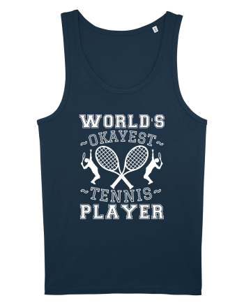 World'S Okayest Tennis Player Navy