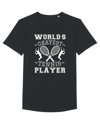 World'S Okayest Tennis Player Black