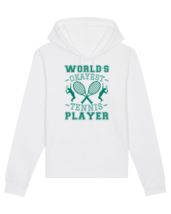 World'S Okayest Tennis Player White